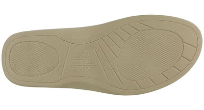 SAS Duo Quarter Strap Sandal Gold Linen
