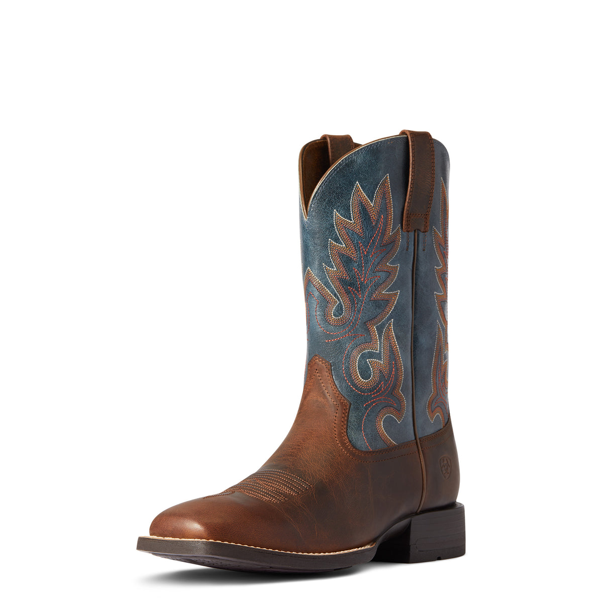 Ariat Layton Weathered Chestnut/Rail Blue