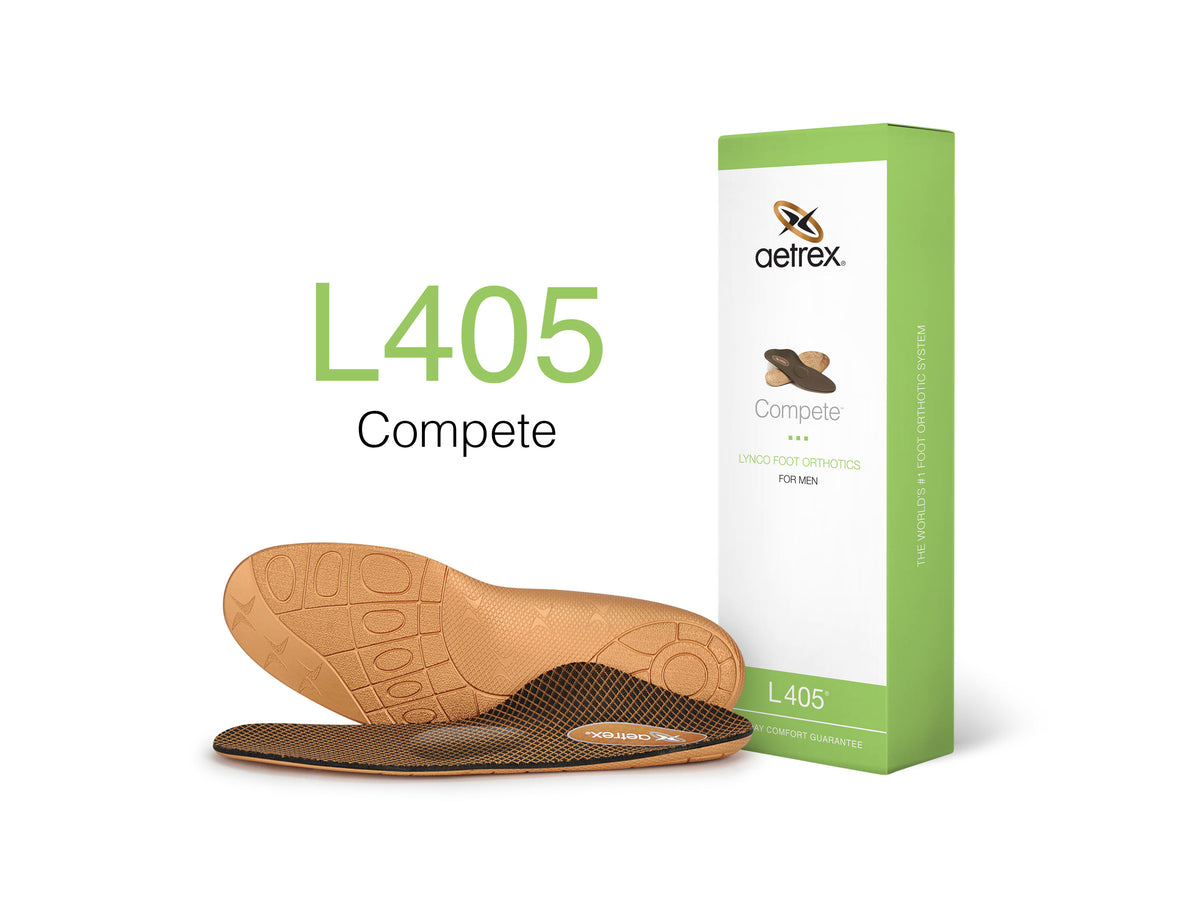 Aetrex L405 Lynco Orthotic Active Compete Men