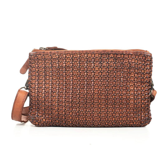 Milo Anais Washed Leather Handbag