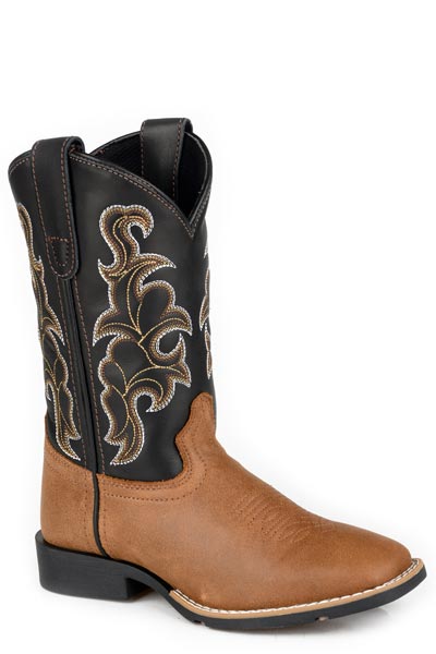 Roper Gabriel Tan Burnished Leather