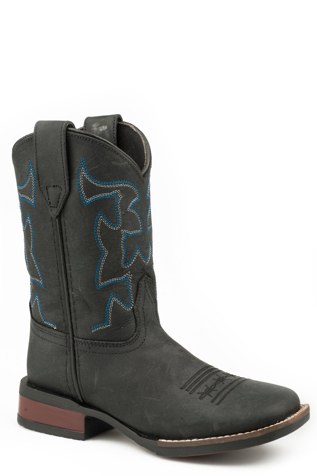 Roper Basic Black Square Toe