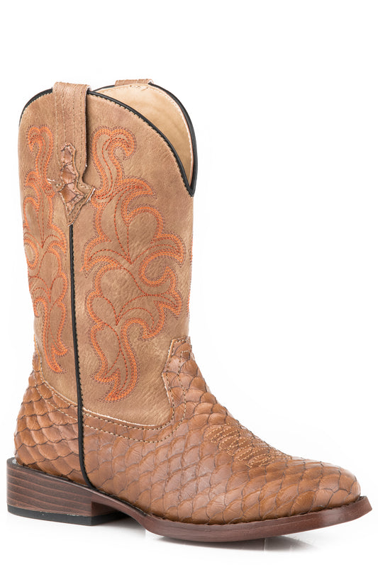 Roper Fish Print Tan