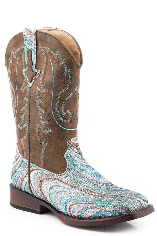 Roper Glitter Swirl Boots