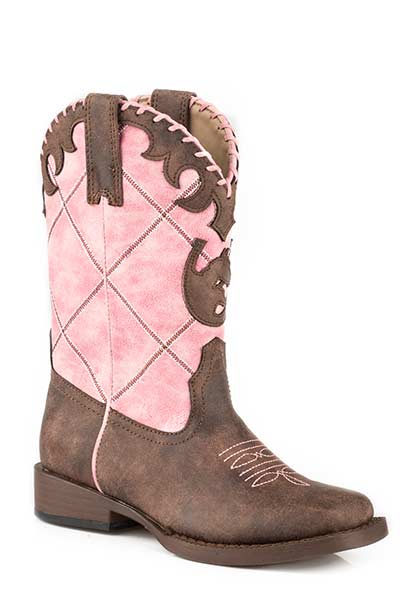 Roper Lacey Pink Horseshoe Boot