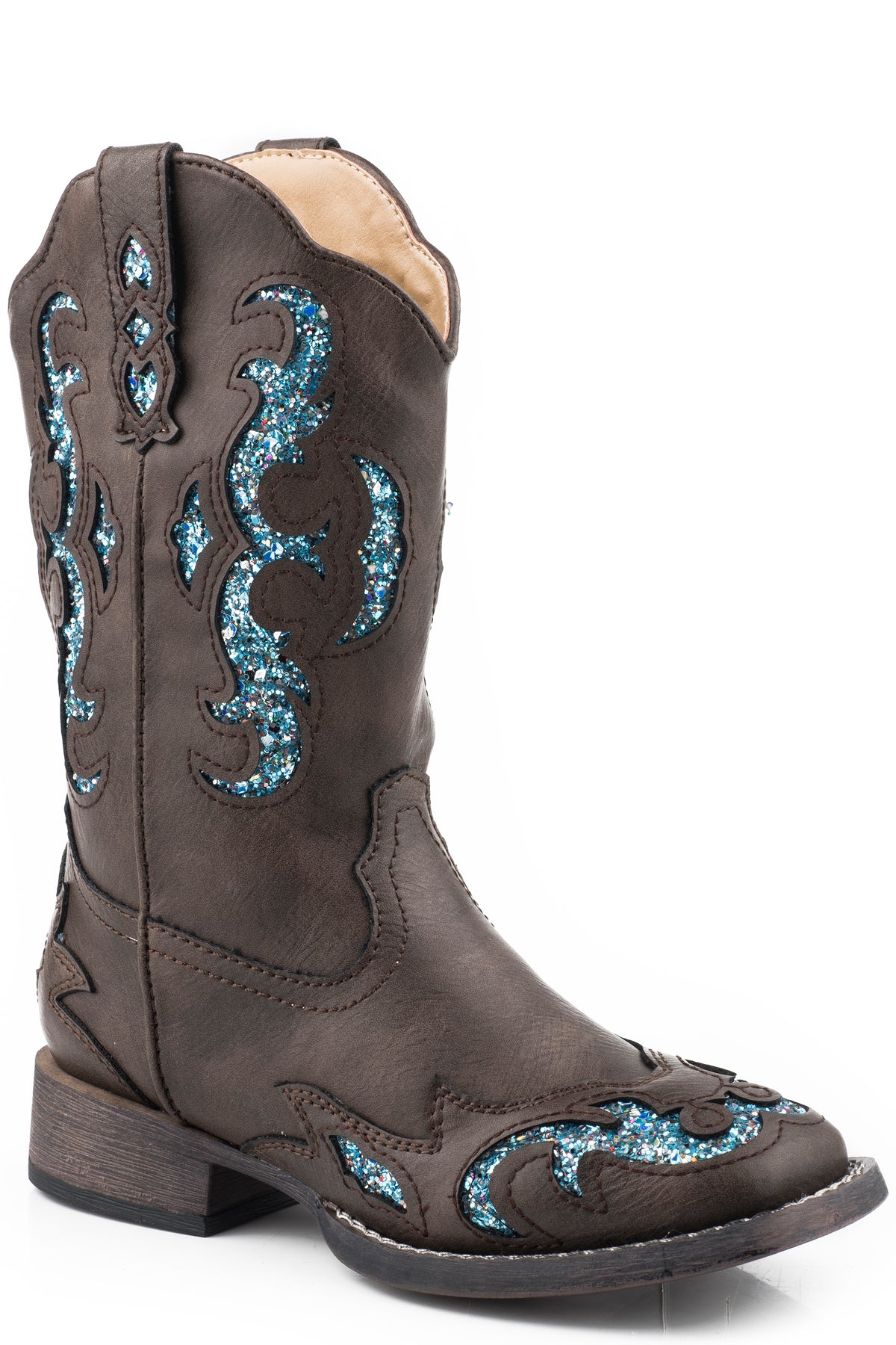 Roper Glitter Gypsy Brown/Blue