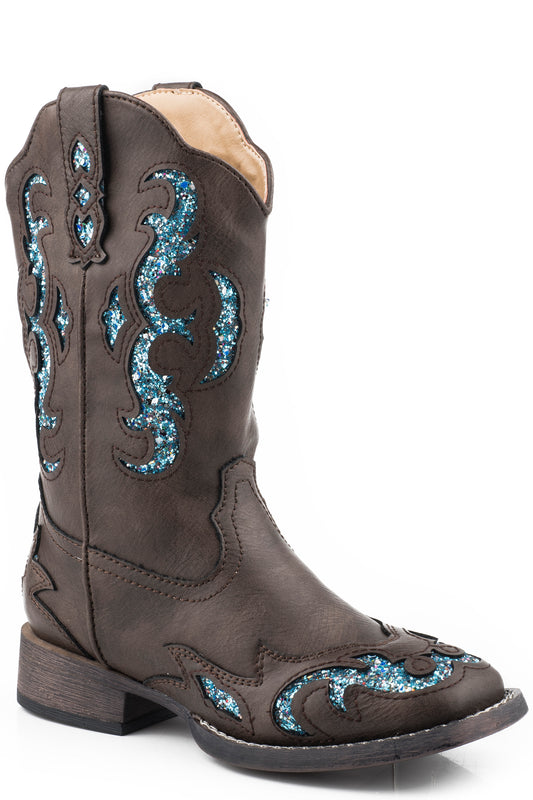 Roper Glitter Gypsy Brown/Blue