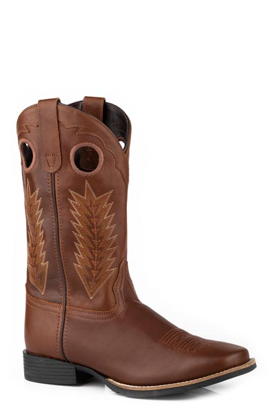 Roper James Brown All Over Square Toe