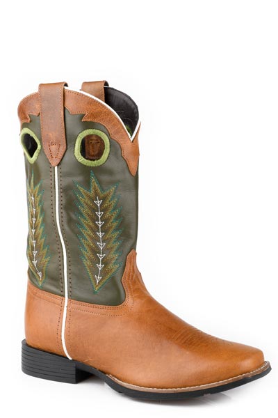 Roper James Tan Smooth / Green