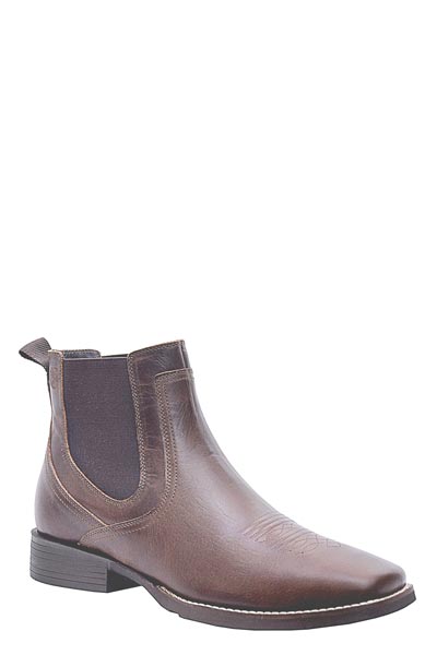 Roper Magnum Chelsea Square Toe Boot Brown