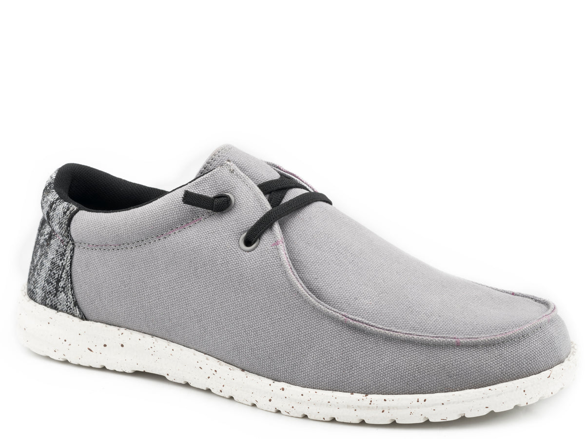 Roper Hang Loose Grey/Print Heel