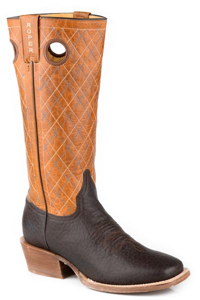 Roper Take No Bull Stovepipe Orange/Brown