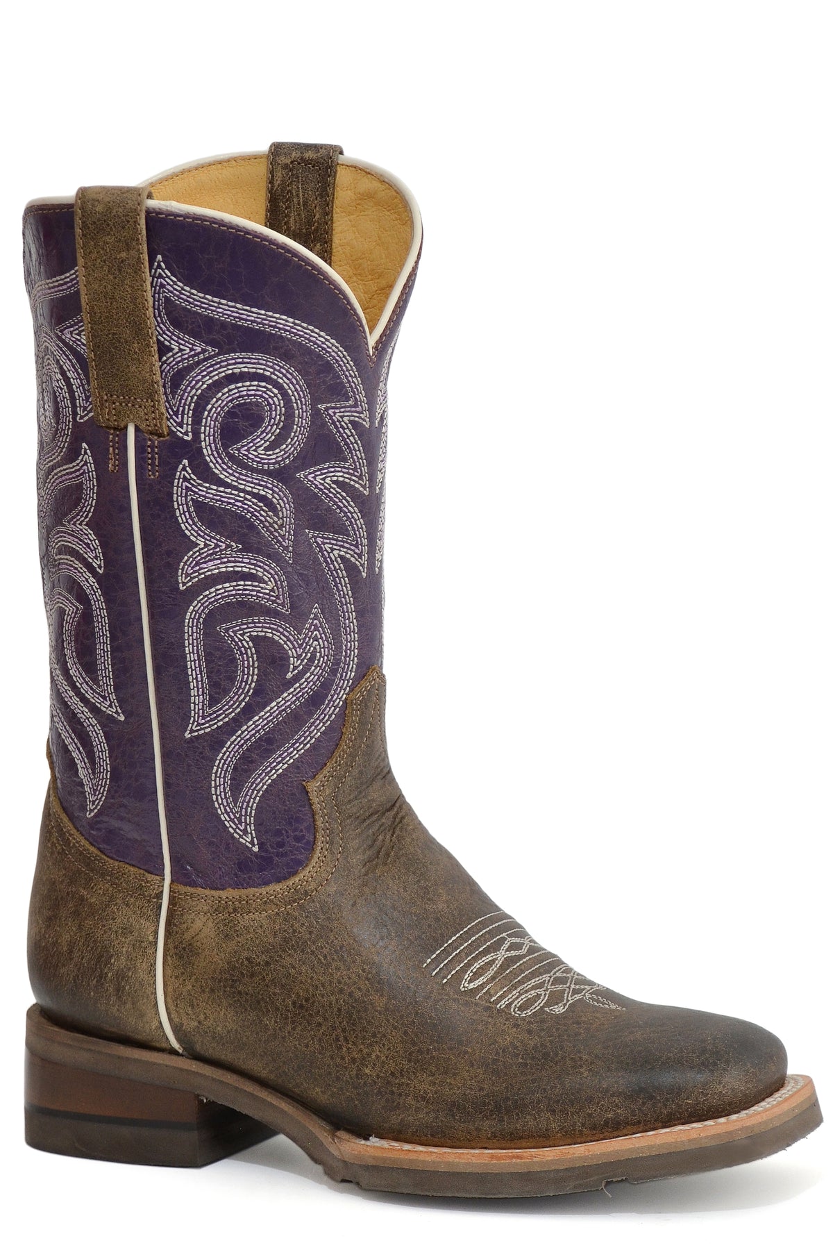 Roper Purple/Brown Geo Sole
