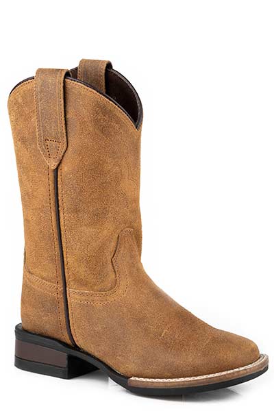 Roper Kids Monterey Tan Oiled Roughout