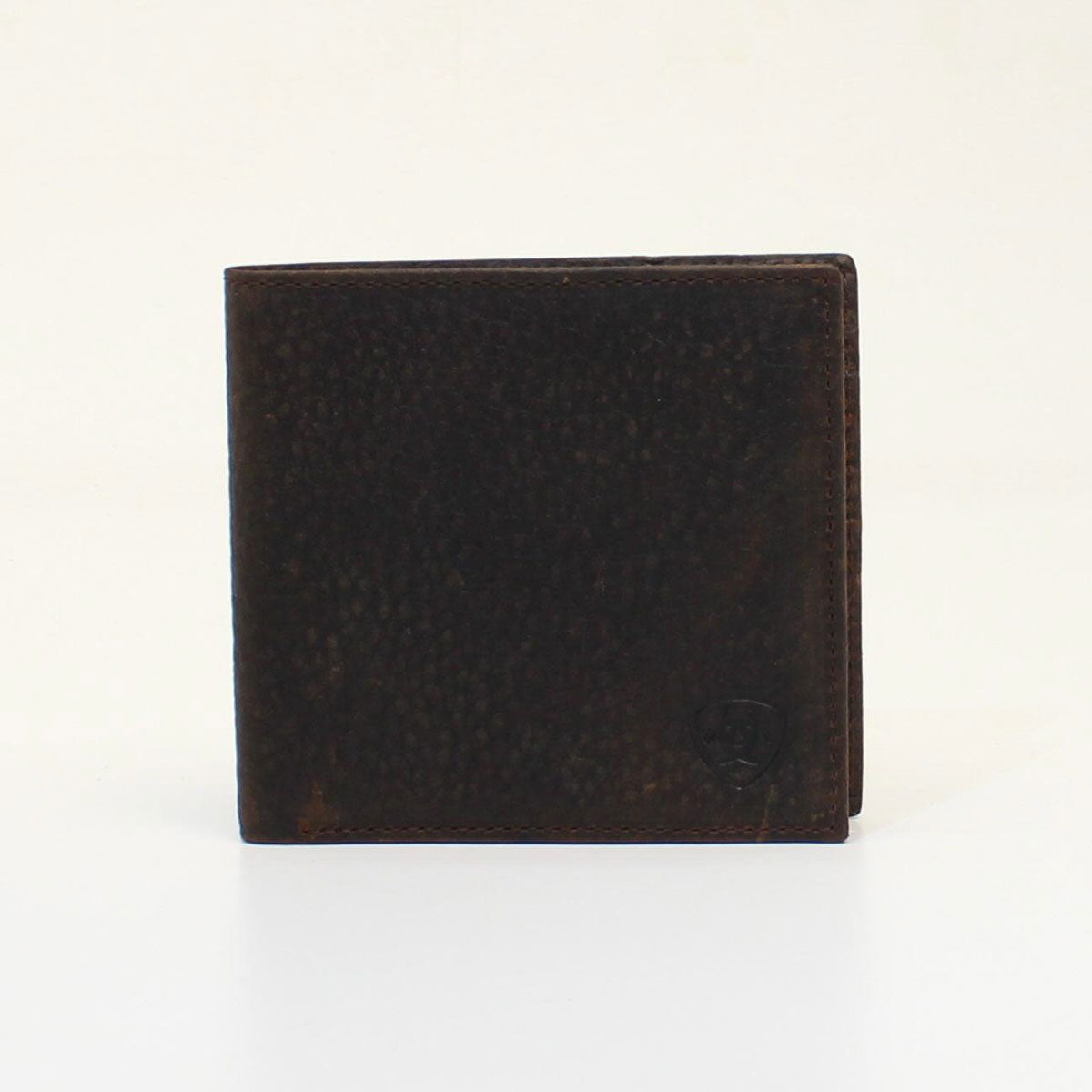 Ariat Copper Oiled Triple Stitch Rodeo Wallet