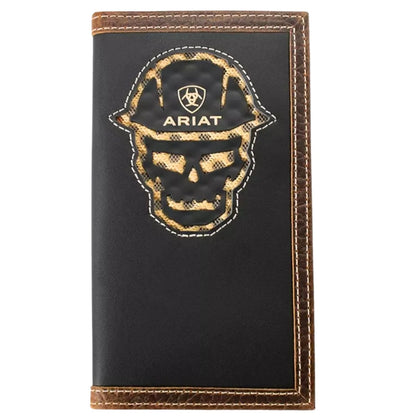 Ariat Work Wallet RFID Checkbook Roughneck Black