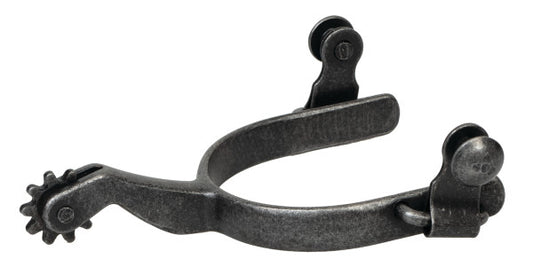 Weaver Ladies Roping Rowel Spurs Black
