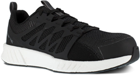 Reebok Fusion Flexweave Black/White Composite Toe Static Dissipative