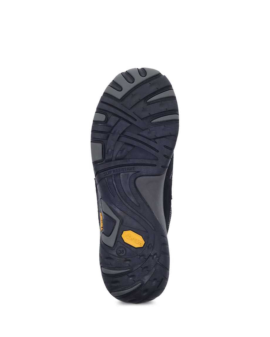 Dansko Paisley Black Black Suede
