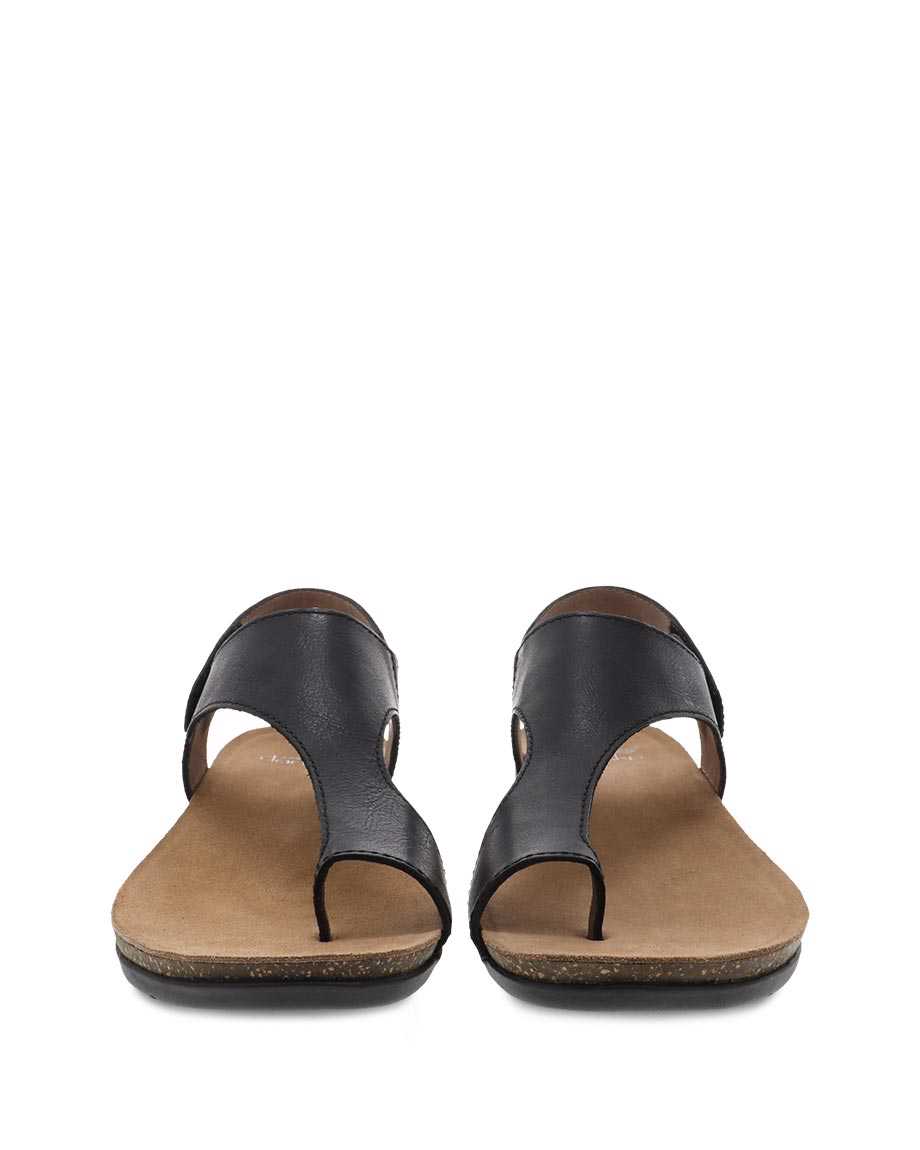 Dansko Reece Black Waxy Burnished