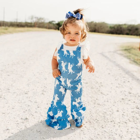 Shea Baby Rearing Horse Bell Overalls