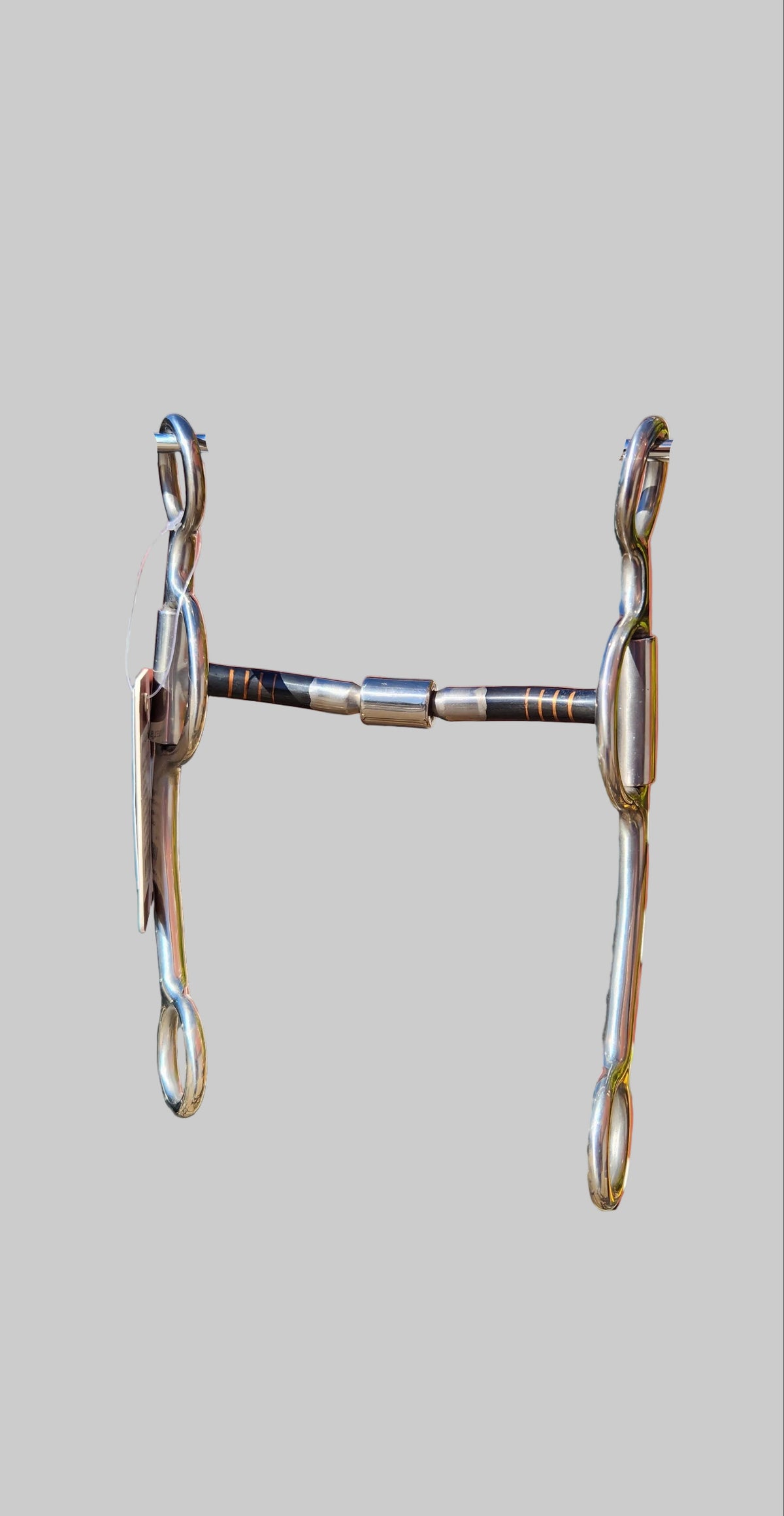 Cowboy Tack Hunged Barrel Loose Cheek Bit