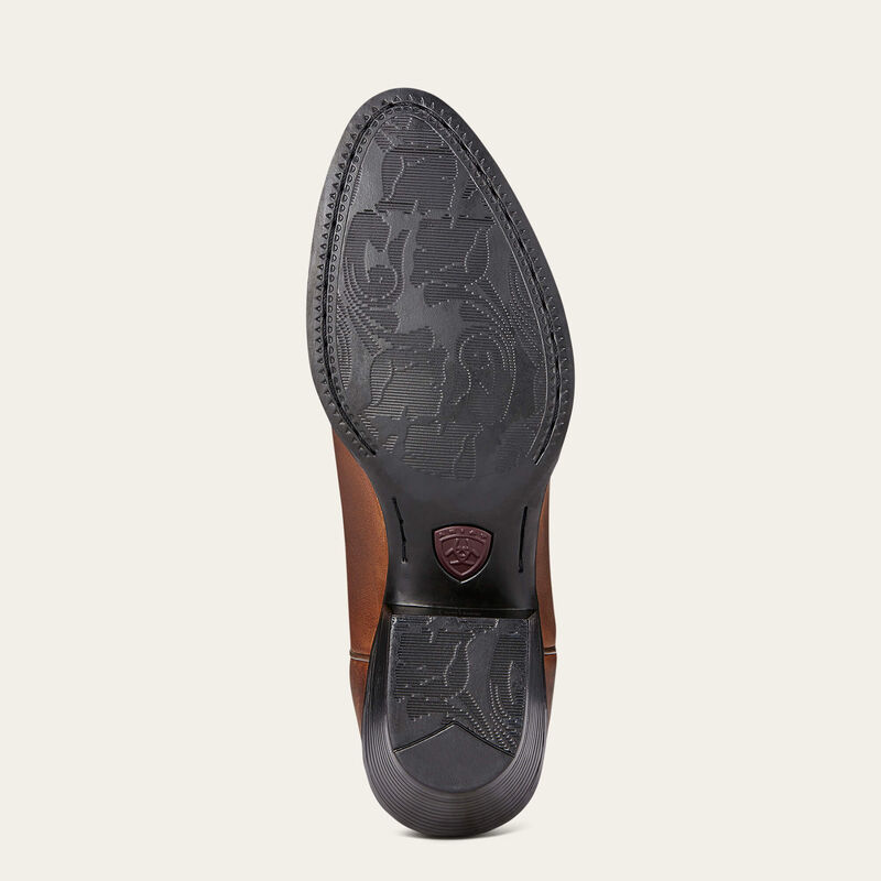 Ariat Ladies Heritage Western R Toe Distressed Brown