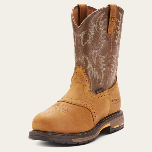Ariat Workhog Aged Bark/Army Green Composite Toe EH