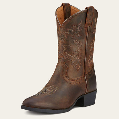 Ariat Kids Heritage Western Brown