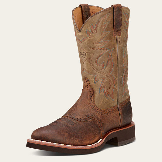 Ariat Heritage Crepe Western Boot Earth