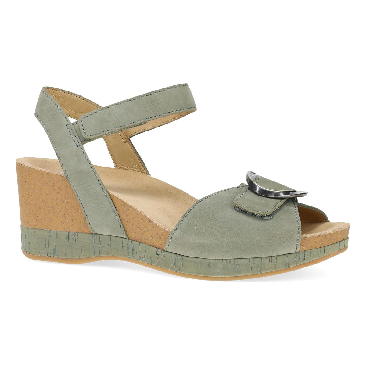 Dansko Stella Milled Nubuck Sage