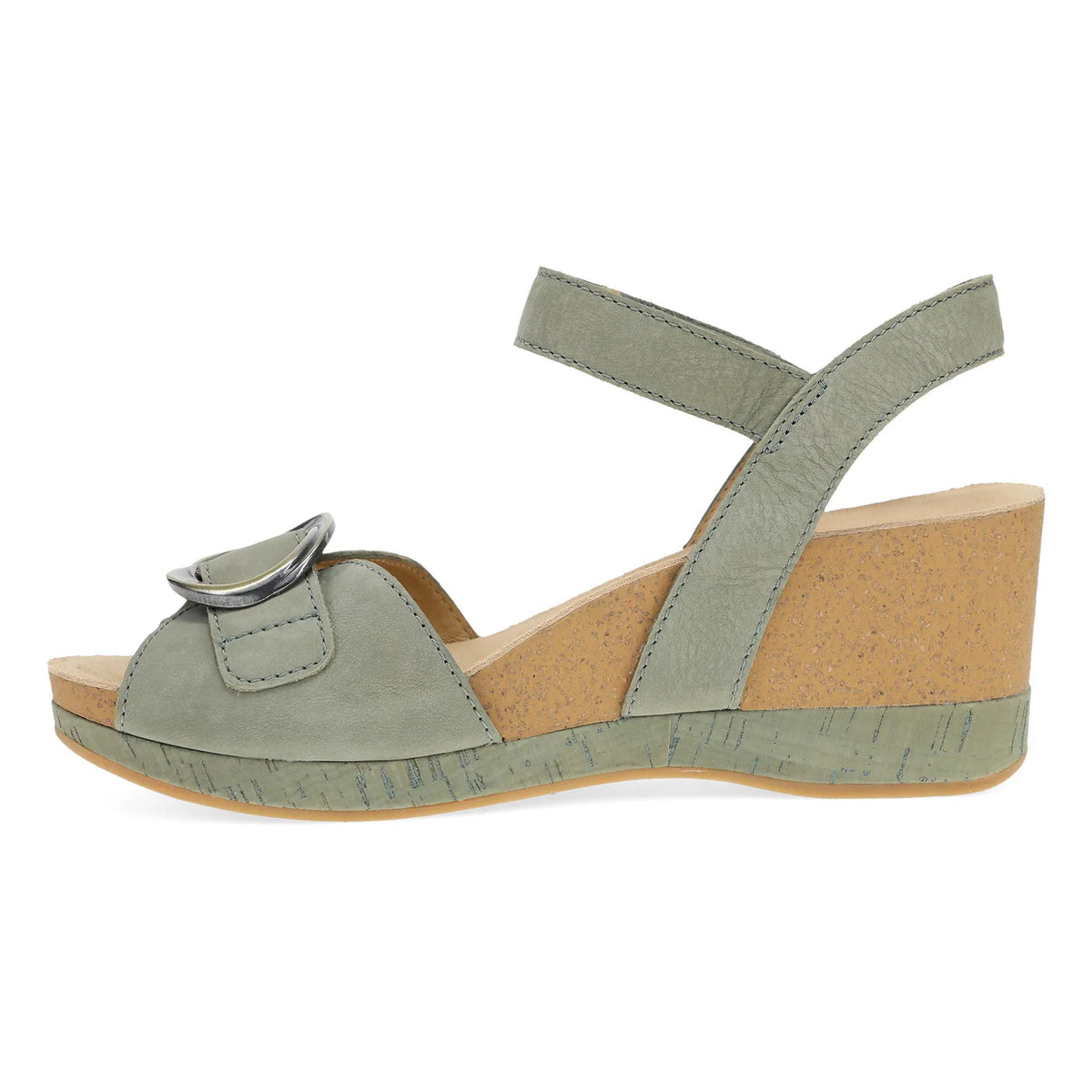 Dansko Stella Milled Nubuck Sage