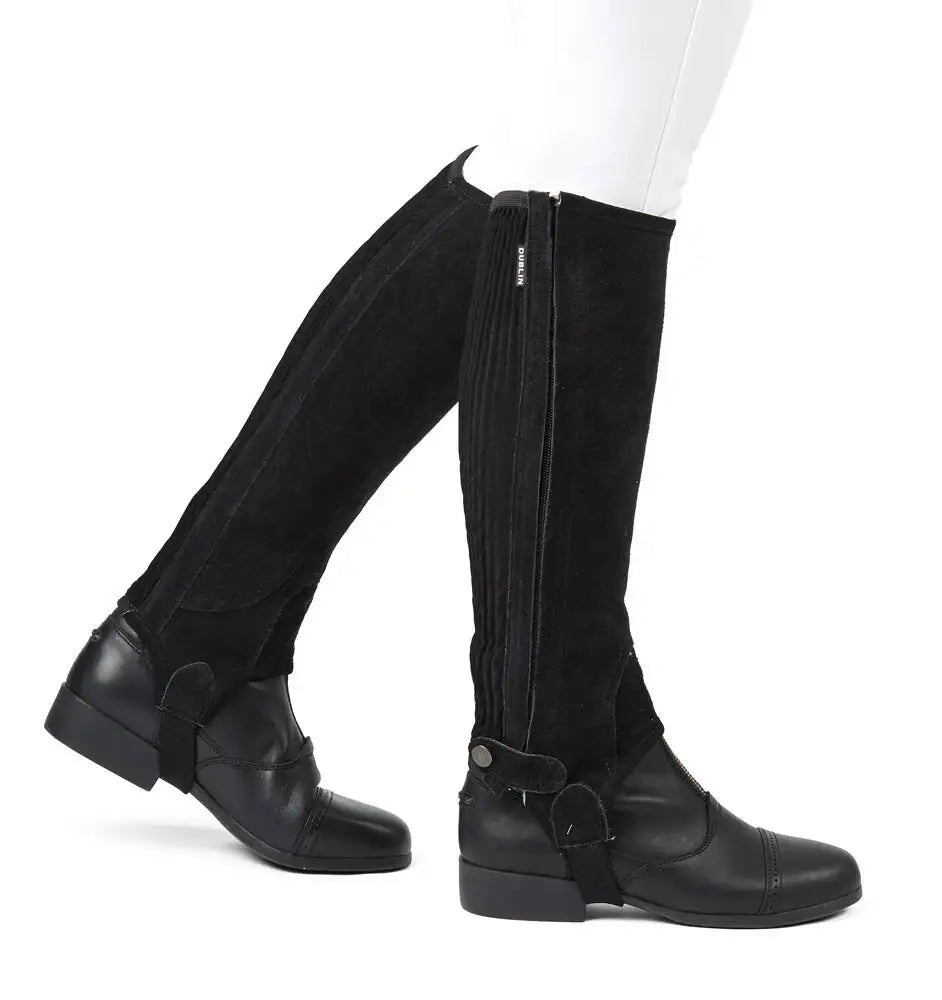 Dublin Suede Half Chaps