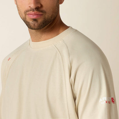 Ariat FR Work Crew Long Sleeve Tee Sand