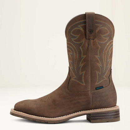 Ariat Hybrid Rancher Oily Distressed Brown Waterproof