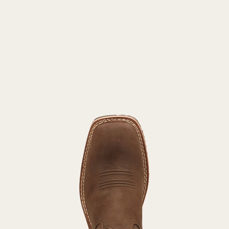Ariat Hybrid Rancher Oily Distressed Brown Waterproof