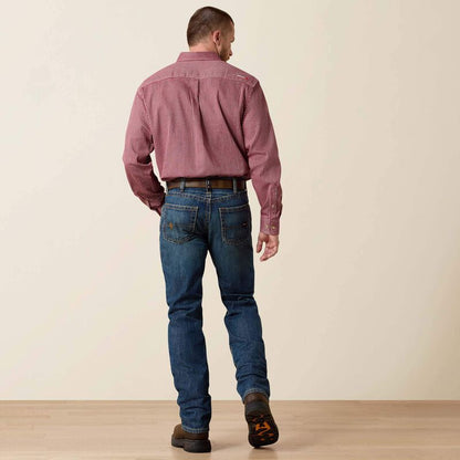 Ariat FR M5 Straight Basic Stackable Straight Leg Jean Clay