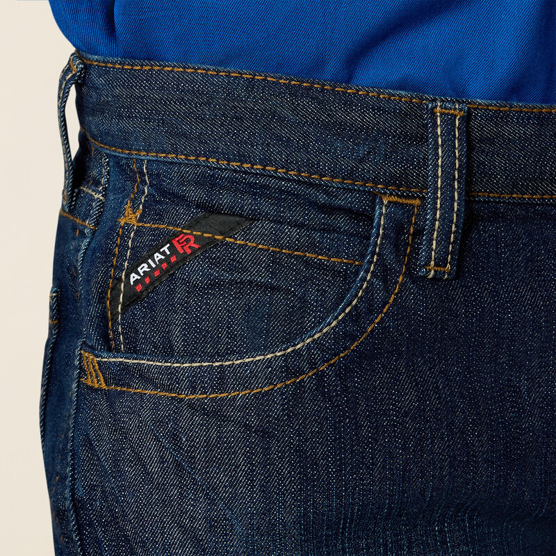 Ariat FR M5 Straight Basic Stackable Straight Leg Jean Shale