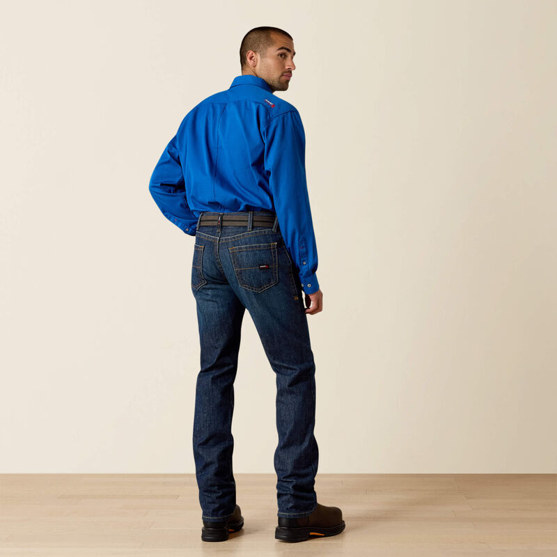 Ariat FR M5 Straight Basic Stackable Straight Leg Jean Shale