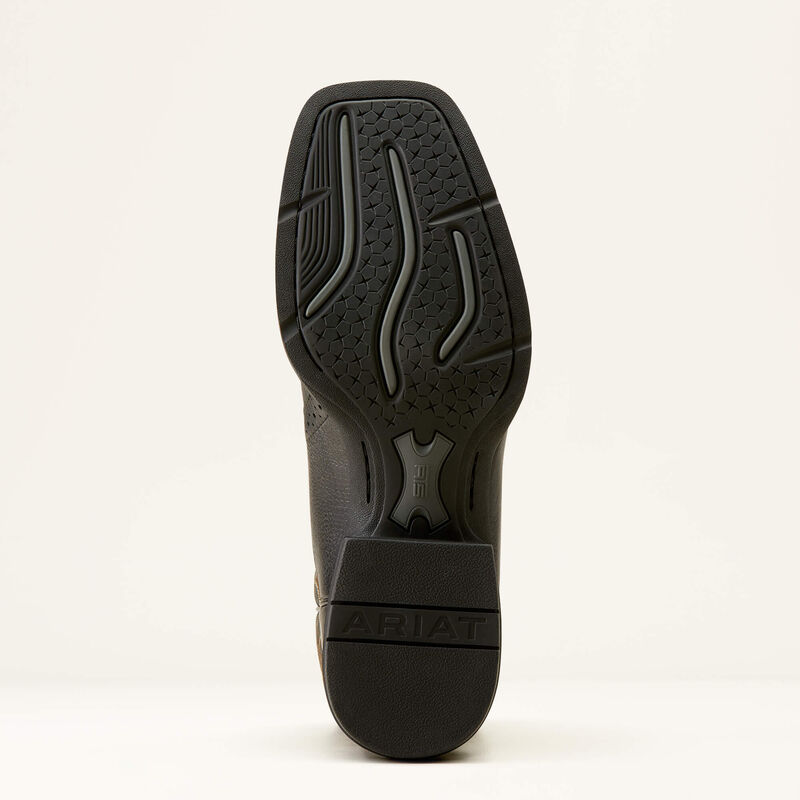 Ariat Sport Wide Square Toe Black Deertan
