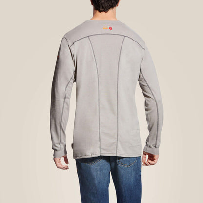 Ariat Long Sleeve FR AC Crew Silver Fox
