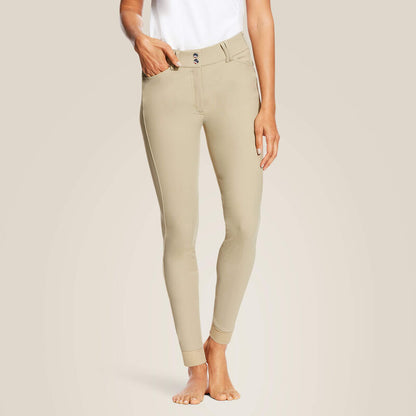 Ariat Tri Factor EQ Grip Knee Patch Breech Olympia Tan