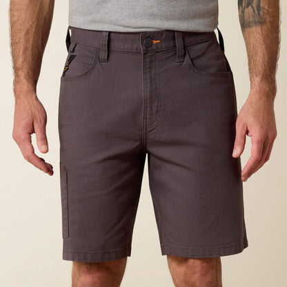 Ariat Rebar DuraStretch Made Tough Short Rebar Grey