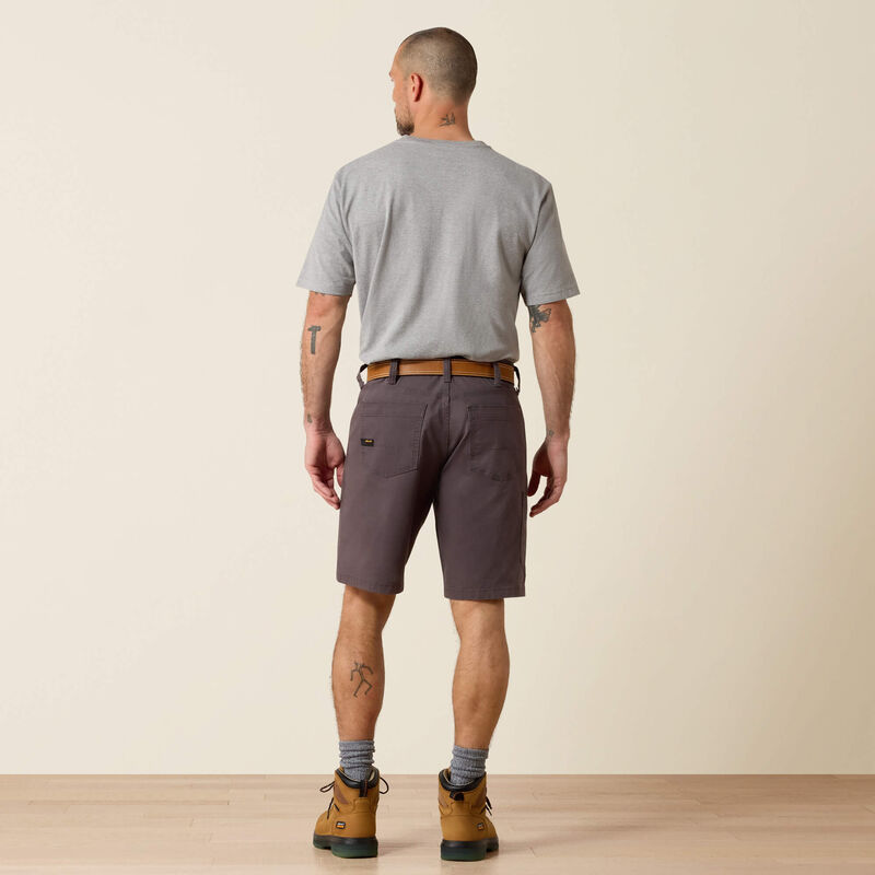 Ariat Rebar DuraStretch Made Tough Short Rebar Grey