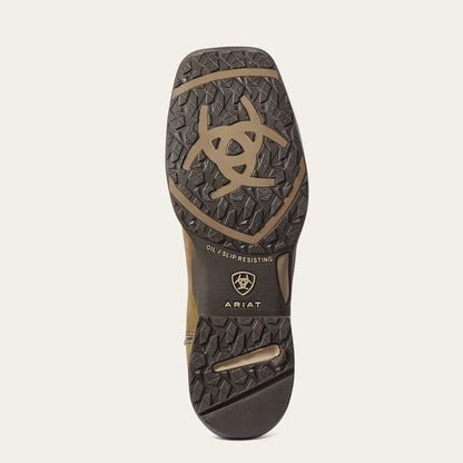 Ariat Anthem Distressed Brown Square Toe Composite Toe Waterproof EH