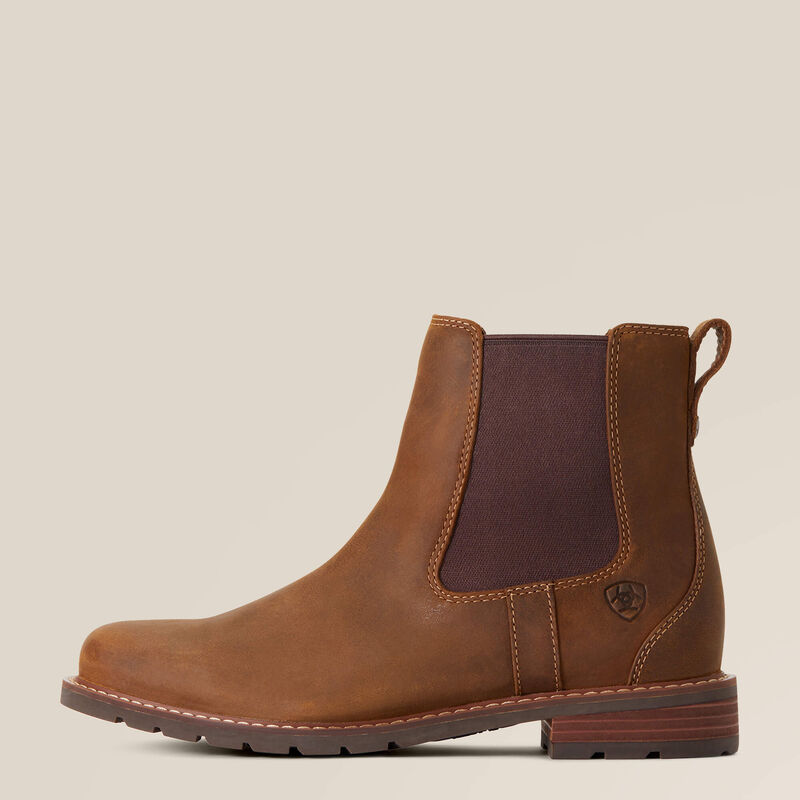 Ariat Ladies Wexford Waterproof Weathered Brown