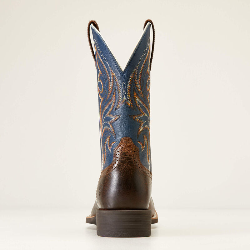 Ariat Mens Sport Knockout Cowboy Boot Dark Whiskey