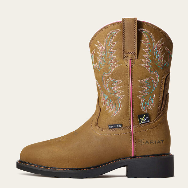 Ariat Krista Dark Brown Steel Toe Metguard
