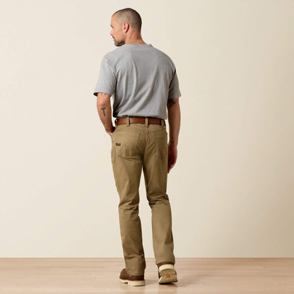 Ariat Rebar M7 DuraStretch Made Tough Straight Pant Field Khaki