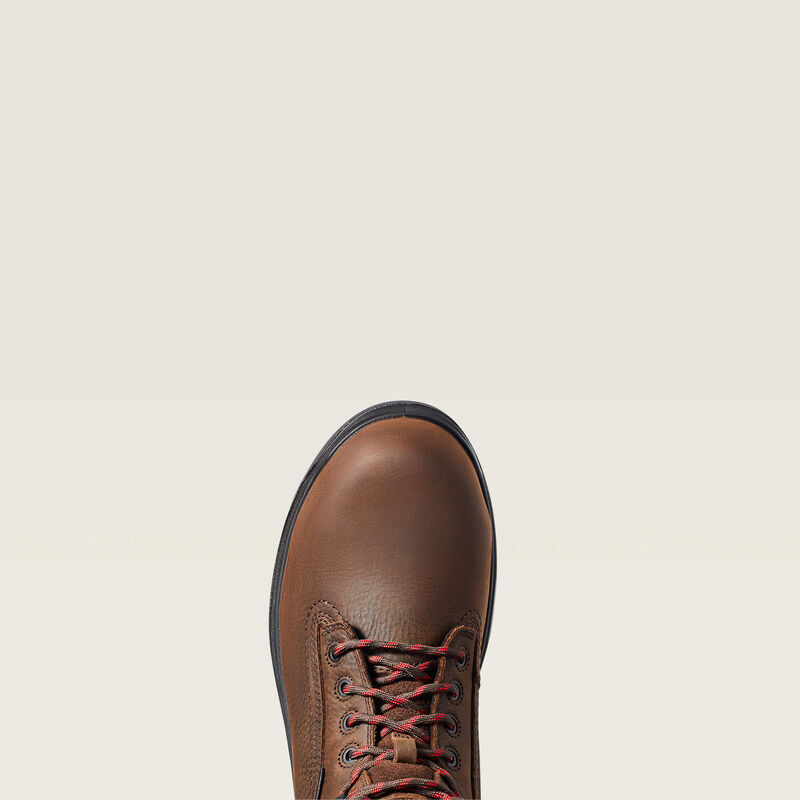 Ariat USA Made Turbo Dark Brown Composite Toe Waterproof EH